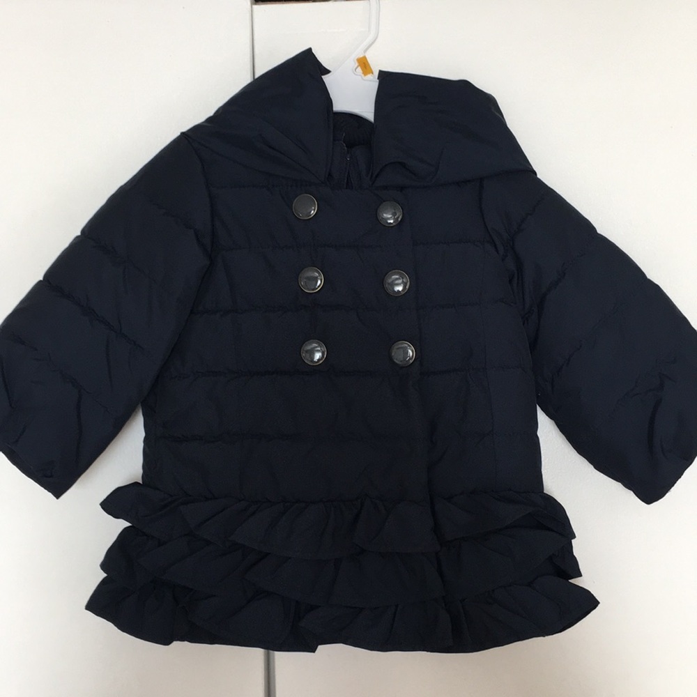 Navy Gap Winter Coat 12-18 mos